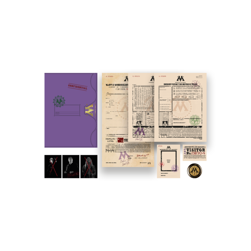 ministry-of-magic-folder-and-badge-mondomago